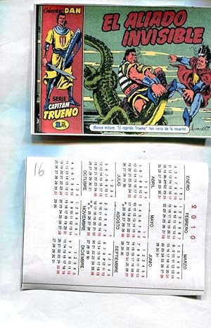 Imagen del vendedor de Muestra calendario Bolsillo para el 2010 de El Boletin con El Capitan Trueno, modelo 3 a la venta por EL BOLETIN