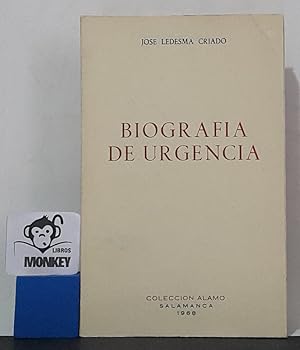 Imagen del vendedor de Biografa de urgencia (1965-1967) a la venta por MONKEY LIBROS