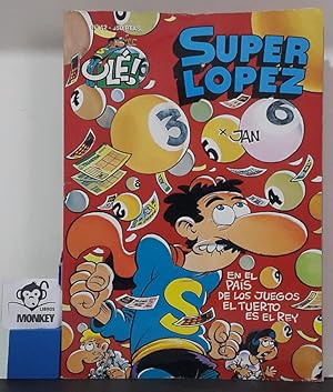 Image du vendeur pour En el pas de los juegos el tuerto es el rey. Super Lpez. Coleccin Ol. N 12 mis en vente par MONKEY LIBROS