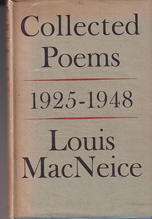 Immagine del venditore per Collected Poems 1925-1948 venduto da timkcbooks (Member of Booksellers Association)