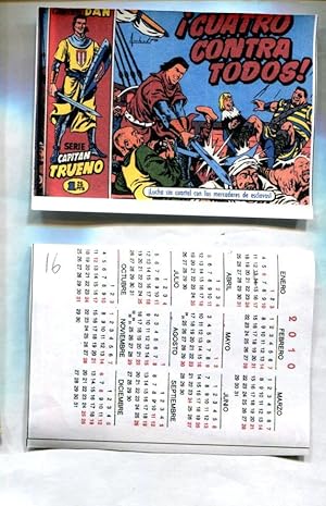 Imagen del vendedor de Muestra calendario Bolsillo para el 2010 de El Boletin con El Capitan Trueno, modelo 7 a la venta por EL BOLETIN