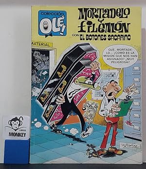 Image du vendeur pour Mortadelo y Filemn con el Botones Sacarino. Coleccin Ol. M.283 mis en vente par MONKEY LIBROS