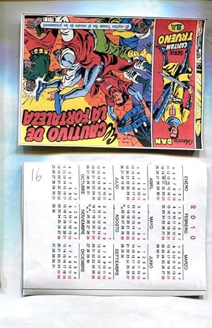 Imagen del vendedor de Muestra calendario Bolsillo para el 2010 de El Boletin con El Capitan Trueno, modelo 9 a la venta por EL BOLETIN