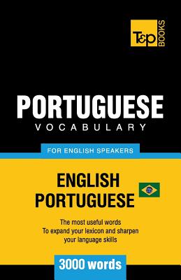 Seller image for Portuguese vocabulary for English speakers - English-Portuguese - 3000 words: Brazilian Portuguese (Paperback or Softback) for sale by BargainBookStores