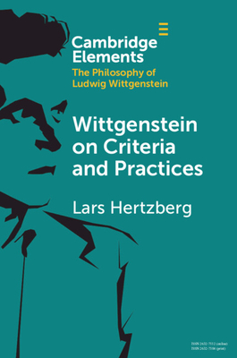 Seller image for Wittgenstein on Criteria and Practices (Paperback or Softback) for sale by BargainBookStores