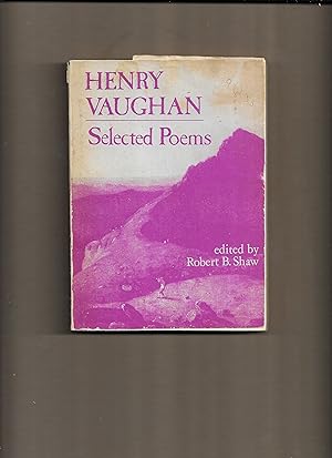Immagine del venditore per Henry Vaughan : Selected Poems venduto da Gwyn Tudur Davies