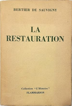 Image du vendeur pour La Restauration mis en vente par Libreria Tara