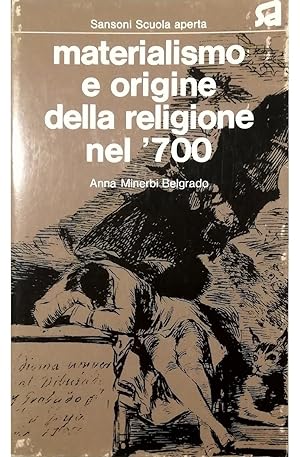 Bild des Verkufers fr Materialismo e origine della religione nel '700 zum Verkauf von Libreria Tara