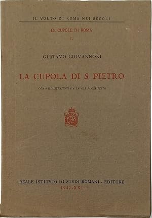 Immagine del venditore per La cupola di S. Pietro venduto da Libreria Tara