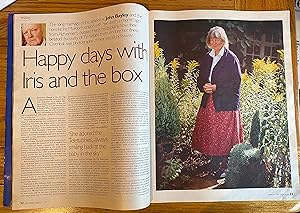 Image du vendeur pour A 3-page article "Happy Days with Iris and the box" in Night & Day Magazine mis en vente par James M Pickard, ABA, ILAB, PBFA.