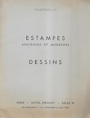 Estampes anciennes et modernes; Dessins