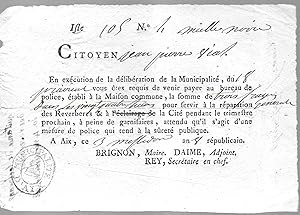 Réparation des réverbères