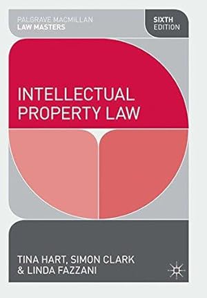 Immagine del venditore per Intellectual Property Law (Palgrave Macmillan Law Masters) venduto da WeBuyBooks