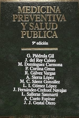 Imagen del vendedor de MEDICINA PREVENTIVA Y SALUD PBLICA. a la venta por Librera Smile Books