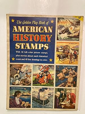 Image du vendeur pour Golden Play Book of American History Stamps mis en vente par OldBooksFromTheBasement