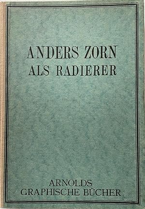 Seller image for Anders Zorn als Radierer for sale by Reilly Books