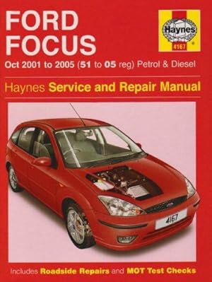 Bild des Verkufers fr Ford Focus Petrol and Diesel Service and Repair Manual: 2001 to 2005 (Service & zum Verkauf von Bookmanns UK Based, Family Run Business.
