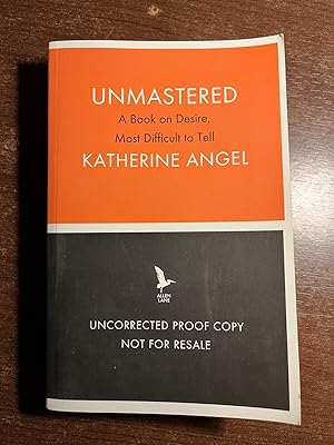 Seller image for UNMASTERED for sale by Happyfish Books