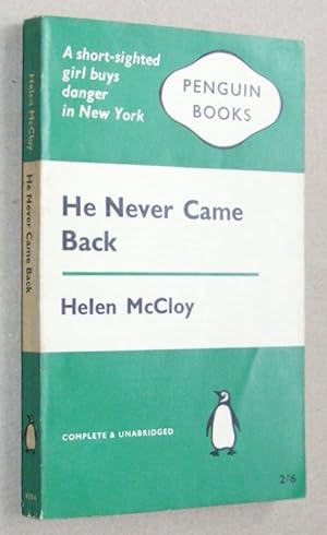 Seller image for He Never Came Back for sale by Nigel Smith Books