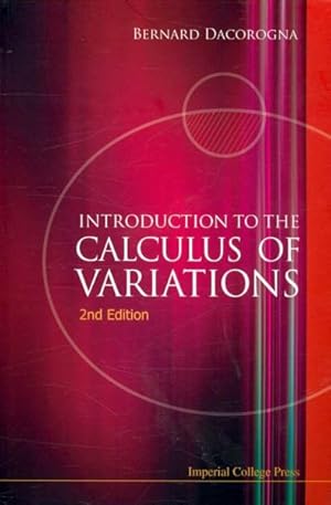 Immagine del venditore per Introduction to the Calculus of Variations venduto da GreatBookPrices