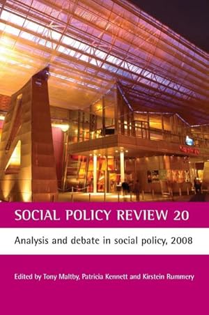 Seller image for Social Policy Review 20 for sale by AHA-BUCH GmbH