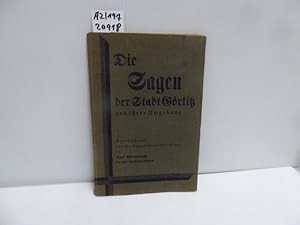 Image du vendeur pour Die Sagen der Stadt Grlitz mis en vente par Schuebula