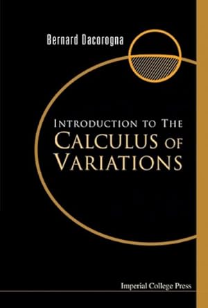 Seller image for Introduction To The Calculus Of Variations for sale by GreatBookPrices