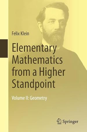 Imagen del vendedor de Elementary Mathematics from a Higher Standpoint a la venta por BuchWeltWeit Ludwig Meier e.K.