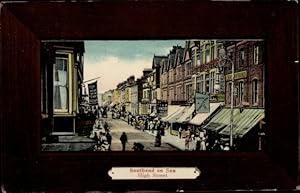 Bild des Verkufers fr Ansichtskarte / Postkarte Southend on Sea Essex England, High Street zum Verkauf von akpool GmbH