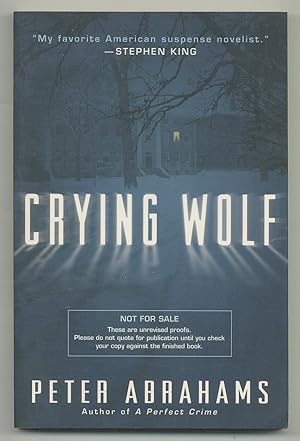 Bild des Verkufers fr Crying Wolf zum Verkauf von Between the Covers-Rare Books, Inc. ABAA