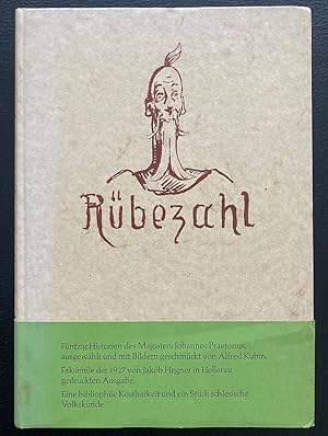 Seller image for Rbezahl. Fnfzig Historien des Magisters Johannes Prtorius ausgewhlt und mit Bildern geschmckt von Alfred Kubin. for sale by Antiquariat Knll