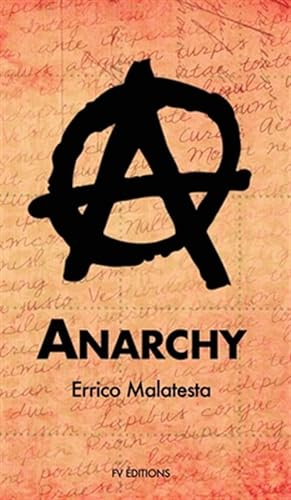 Immagine del venditore per Anarchy venduto da GreatBookPrices