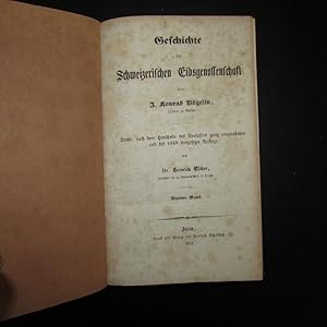 Seller image for Geschichte der schweizerischen Eidsgenossenschaft - Band IV for sale by Bookstore-Online