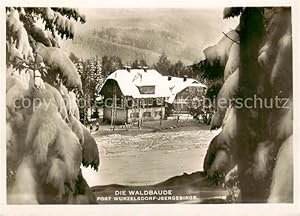 Postkarte Carte Postale 73849614 Wurzelsdorf Isergebirge Korenov CZ Die Waldbaude