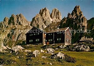 Bild des Verkufers fr Postkarte Carte Postale 73848678 Hofpuerglhuette 1703m Dachstein AT Dachstein mit Kampl Bischofsmuetze u zum Verkauf von Versandhandel Boeger