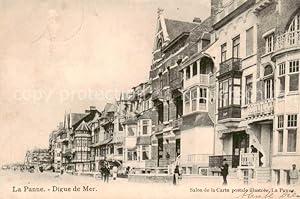 Postkarte Carte Postale 73850771 La Panne De Panne Belgie Digue de Mer