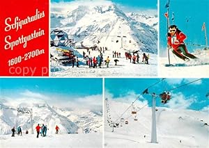 Postkarte Carte Postale 73849023 Sportgastein Badgastein AT Bergstation der Schideck Doppelsessel...