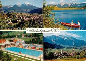 Postkarte Carte Postale 73856438 Windischgarsten AT Panorama mit Gr und Kl Pyhrgas Gleinkersee Se...