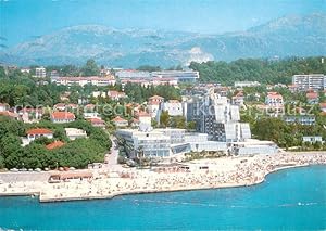 Postkarte Carte Postale 73857332 Herceg Novi Serbija Hotel Plaza Strand