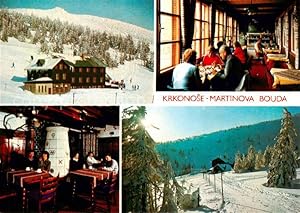 Postkarte Carte Postale 73857196 Spindleruv Mlyn Spindelmuehle Riesengebirge CZ Martinova Bouda K...