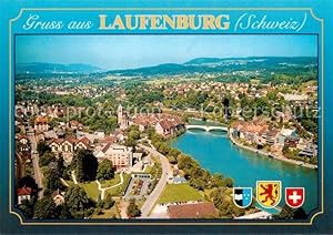 Postkarte Carte Postale 13857323 Laufenburg AG Stadtpanorama Laufenburg AG