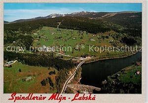 Postkarte Carte Postale 73862242 Spindleruv Mlyn Spindelmuehle Riesengebirge CZ Panorama Labska B...