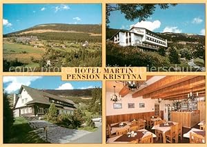 Postkarte Carte Postale 73856400 Spindleruv Mlyn Spindelmuehle Riesengebirge CZ Hotel Martin Pens...