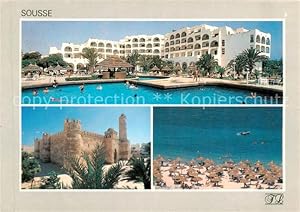 Seller image for Postkarte Carte Postale 73858619 Sousse Tunesie Hotel Marhaba Beach Chateau Strand for sale by Versandhandel Boeger