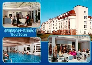 Postkarte Carte Postale 73859272 Bad Suelze Median Klinik Rezeption Hallenbad Gastraum Bad Suelze