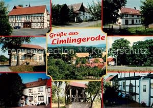 Bild des Verkufers fr Postkarte Carte Postale 73859937 Limlingerode Hohenstein Nordhausen Dorfgemeinschaftshaus Ort Baeckerei zum Verkauf von Versandhandel Boeger