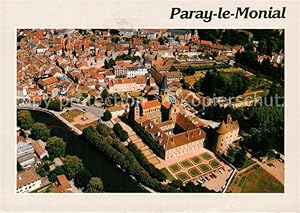 Postkarte Carte Postale 13861994 Paray-le-Monial 71 Vue generale aerienne
