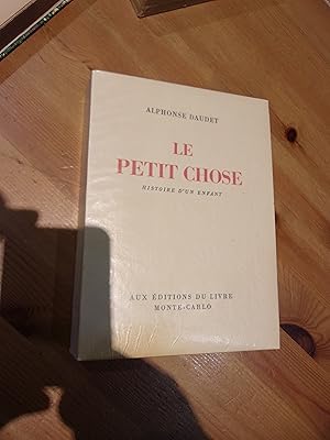 Le Petit Chose Histoire d'un enfant