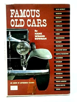 Seller image for Famous Old Cars for sale by World of Rare Books