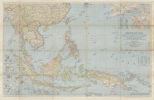 Southeast Asia and Pacific Islands from the Indies and the Philippines to the Solomons Compiled a...